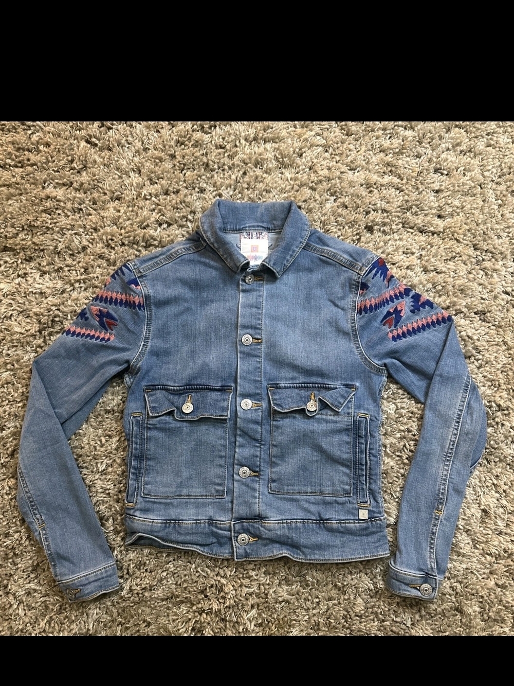 LuLaRoe Light Denim Blue Jacket